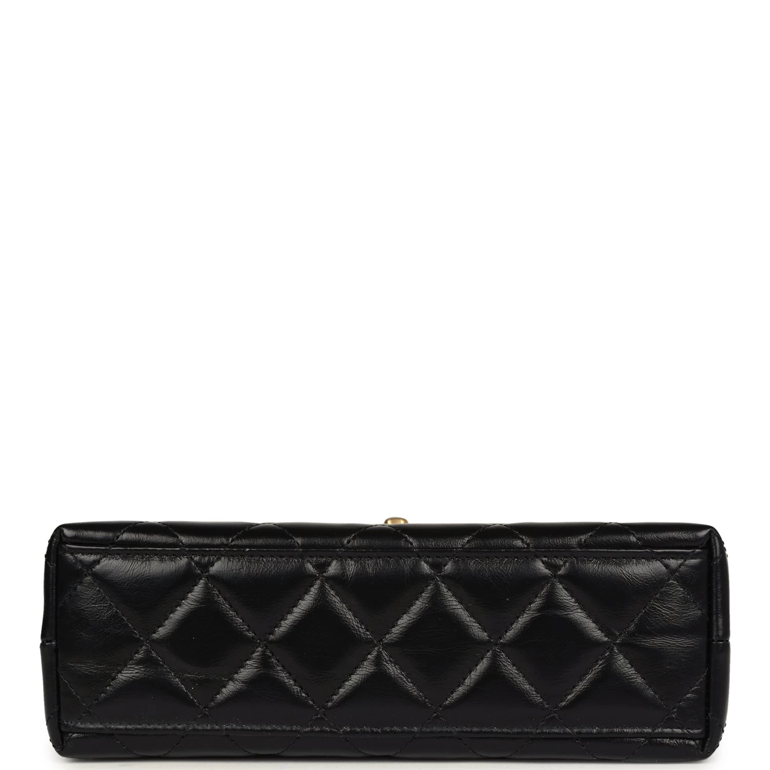 Chanel Small Kelly Shopper Black Aged Calfskin Brushed Gold Hardware 8 Chanel Small Kelly Shopper Black Aged Calfskin Brushed Gold Hardware - Image 6