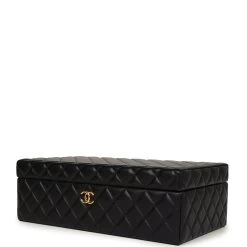 Chanel CC Jewelry Box Black Lambskin Gold Hardware -Online Bag Store C FN 240126 7 YB 03