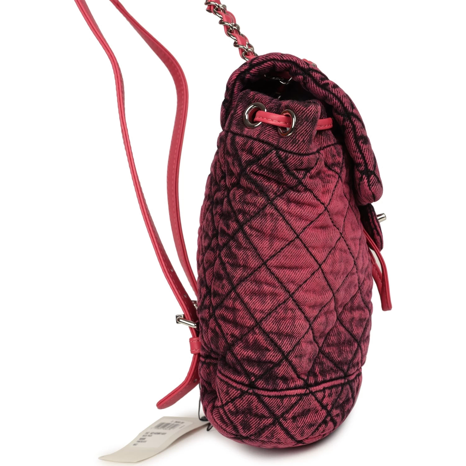 Chanel Denimpression Urban Spirit Backpack Pink Washed Denim Silver Hardware 5 Chanel Denimpression Urban Spirit Backpack Pink Washed Denim Silver Hardware - Image 3