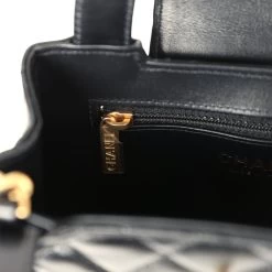 Chanel Small Kelly Black Shiny Aged Calfskin Brushed Gold Hardware -Online Bag Store C FN 240202 3 KN 09