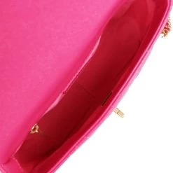 Chanel Small Melody Flap Bag Dark Pink Caviar Aged Gold Hardware -Online Bag Store C FN 240205 1 KN 08