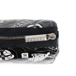 Chanel Small Airline Cosmetic Pouch Black And White Nylon Silver Hardware 19 Chanel Small Airline Cosmetic Pouch Black And White Nylon Silver Hardware -Online Bag Store C FN 240207 2 AM 08