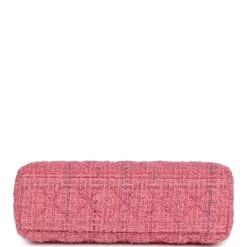 Chanel Small Kelly Shopper Pink Tweed Brushed Gold Hardware -Online Bag Store C FN 240216 2 06