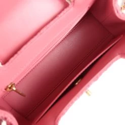 Chanel Small Kelly Shopper Pink Tweed Brushed Gold Hardware -Online Bag Store C FN 240216 2 08