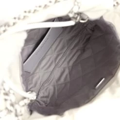 Chanel Mini 22 Hobo White And Silver Ombre Metallic Calfskin Silver Hardware 20 Chanel Mini 22 Hobo White And Silver Ombre Metallic Calfskin Silver Hardware -Online Bag Store C FN 240216 6 09