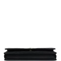 Chanel Small Pearl Clutch With Chain Black Lambskin Gold Hardware -Online Bag Store C FN 240216 7 06