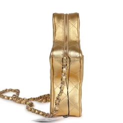 Chanel Star Bag Metallic Gold Lambskin Gold Hardware -Online Bag Store C FN 240305 1 07