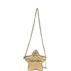 Chanel Star Bag Metallic Gold Lambskin Gold Hardware -Online Bag Store C FN 240305 1 09