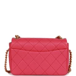 Chanel Fashion Therapy Flap Bag Hot Pink Caviar Gold Hardware -Online Bag Store C FN112221 1 CG 04