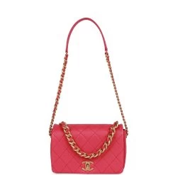 Chanel Fashion Therapy Flap Bag Hot Pink Caviar Gold Hardware -Online Bag Store C FN112221 1 CG 07