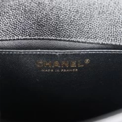 Chanel Small Boy Bag Messenger Black Caviar Antique Gold Hardware -Online Bag Store C FNB 100422 1 09