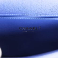 Chanel Medium Boy Bag Blue Caviar Light Gold Hardware 19 Chanel Medium Boy Bag Blue Caviar Light Gold Hardware -Online Bag Store C FNB 230803 1 09