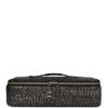 Chanel Vanity Case Black Metallic Python Silver Hardware -Online Bag Store C FNB 240126 1 YB 01