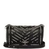 Chanel Medium Boy Bag Black Pearl Chevron Calfskin Silver Hardware 1 Chanel Medium Boy Bag Black Pearl Chevron Calfskin Silver Hardware -Online Bag Store C FNB 2410125 2 QT 01