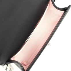 Chanel Medium Boy Bag Black Pearl Chevron Calfskin Silver Hardware 18 Chanel Medium Boy Bag Black Pearl Chevron Calfskin Silver Hardware -Online Bag Store C FNB 2410125 2 QT 08