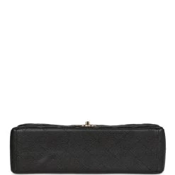 Chanel Maxi Classic Double Flap Black Caviar Gold Hardware -Online Bag Store C JM255 231004 1 06