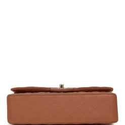 Chanel Medium Classic Double Flap Bag Caramel Lambskin Light Gold Hardware 16 Chanel Medium Classic Double Flap Bag Caramel Lambskin Light Gold Hardware -Online Bag Store C M255 050422 2 06