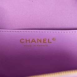 Chanel CC In Love Large Heart Bag Purple Lambskin Light Gold Hardware -Online Bag Store C M255 051022 2 09