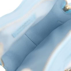 Chanel CC In Love Heart Clutch With Chain Blue Lambskin Light Gold Hardware -Online Bag Store C M255 052022 1 08