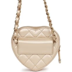 Chanel CC In Love Heart Belt Bag Gold Lambskin Light Gold Hardware -Online Bag Store C M255 081722 1 06
