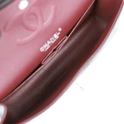 Chanel Medium Classic Double Flap Black Caviar Silver Hardware -Online Bag Store C M255 110722 1 09