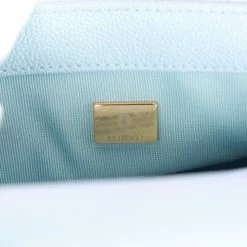 Chanel My Perfect Mini Flap Bag Blue Iridescent Caviar Antique Gold Hardware -Online Bag Store C M255 230328 1 13