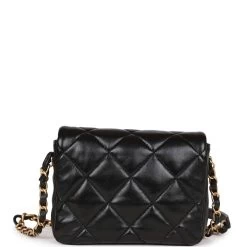 Chanel Heart Mini Flap Bag Black Lambskin Antique Gold Hardware -Online Bag Store C M255 230406 1 05 13bf9a21 fe49 4164 9aaf b1823fc7a1c6
