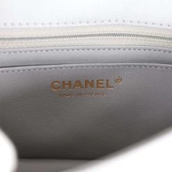 Chanel Mini Reissue 224 2.55 Flap Grey Aged Calfskin Antique Gold Hardware -Online Bag Store C MN255 230628 2 SJ 09