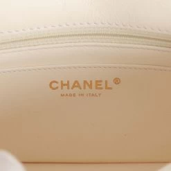 Chanel Mini Reissue 224 2.55 Flap White Aged Calfskin Antique Gold Hardware -Online Bag Store C MN255 230629 1 09