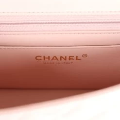Chanel Mini Rectangular Flap Light Pink Lambskin Gold Hardware -Online Bag Store C MN255 231229 1 09