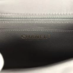 Chanel Mini Square Flap Bag Dark Grey Lambskin Light Gold Hardware -Online Bag Store C MN255 240205 2 09