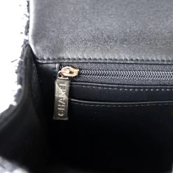 Chanel Mini Rectangular Top Handle Flap Black And White Sequin Tweed Light Gold Hardware -Online Bag Store C MN255 240229 1 10