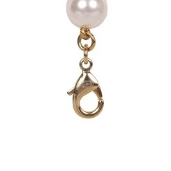 Chanel Layered Pearl, Gripoix, And Strass Gold Metal Fish Head Logo Necklace -Online Bag Store C N 230731 3 09