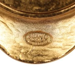 Vintage Chanel Gold Grapevine Mirror Pendant Necklace -Online Bag Store C N 230809 1 06