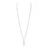 Chanel Silver CC Crystal Choupette Cat Emoji Pendant Necklace -Online Bag Store C N 240110 1 01