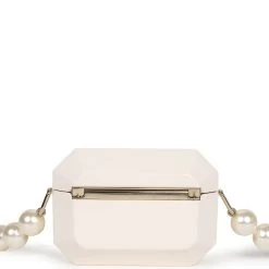 Chanel Crystal CC Resin & Pearls Airpod Pro Case Necklace Light Gold Hardware -Online Bag Store C N 240222 1 YB 06