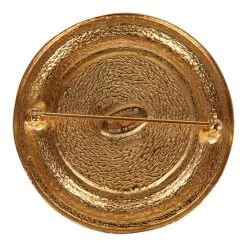 Vintage Chanel Rue Cambon Brooch Gold Metal -Online Bag Store C OT 230901 1 02