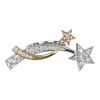 Pre-owned Chanel Etoile Filante Ring 18k White And Yellow Gold With Diamonds -Online Bag Store C OT 240214 1 YB 01