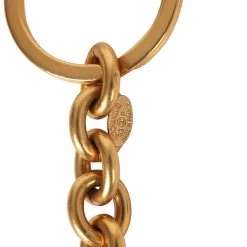 Vintage Chanel Paris Circle Keychain Gold Hardware -Online Bag Store C OT 240306 1 04