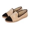 Chanel CC Espadrilles Beige And Black Suede 35 -Online Bag Store C SH 013123 1 OB 02