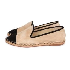 Chanel CC Espadrilles Beige And Black Suede 35 -Online Bag Store C SH 013123 1 OB 04