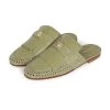 Chanel Lion Head Mules In Sage Green Fringe Leather 35 2 Chanel Lion Head Mules In Sage Green Fringe Leather 35 -Online Bag Store C SH 013123 3 OB 02