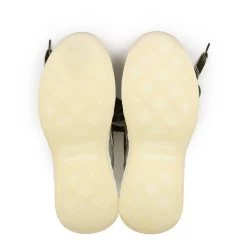 Chanel CC Hightop Winter Sneakers Olive Green Nylon And Suede 35 -Online Bag Store C SH 020123 1 OB 09