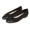 Chanel CC Black Suede And Leather Ballet Flats 39 -Online Bag Store C SH 230413 2 02