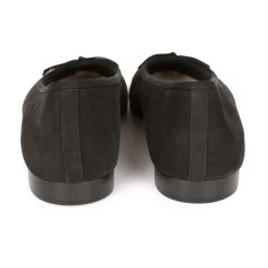 Chanel CC Black Suede And Leather Ballet Flats 39 -Online Bag Store C SH 230413 2 06