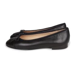 Chanel CC Dark Navy Blue Lambskin Ballet Flats 37 -Online Bag Store C SH 230614 1 04