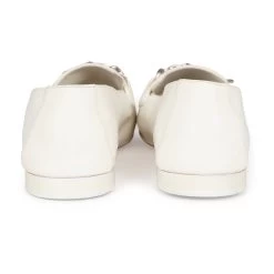 Chanel White Lambskin Loafers 37 -Online Bag Store C SH 230614 2 06