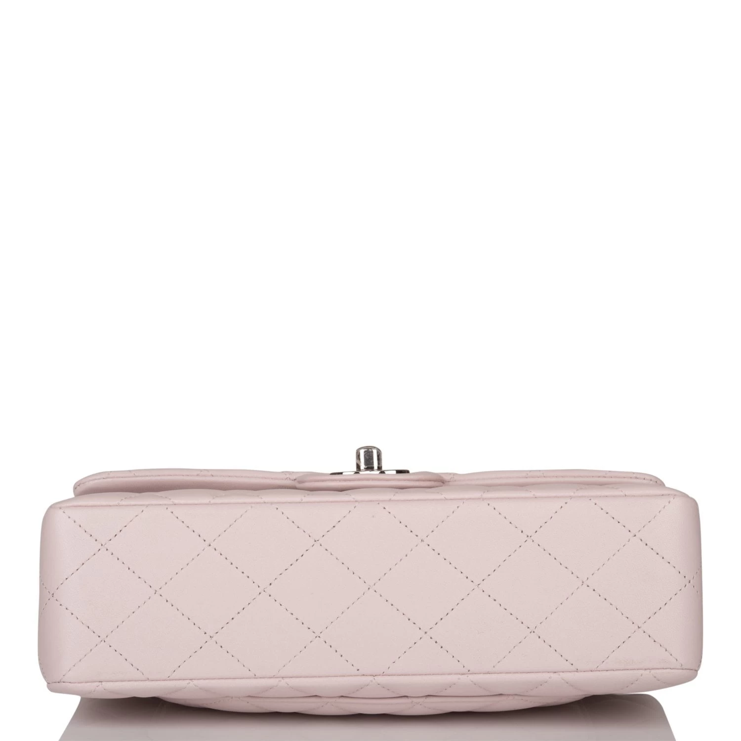 Chanel Small Classic Double Flap Bag Light Mauve Lambskin Silver Hardware 8 Chanel Small Classic Double Flap Bag Light Mauve Lambskin Silver Hardware - Image 6