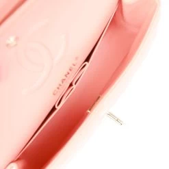 Chanel Small Classic Double Flap Pink Lambskin Light Gold Hardware -Online Bag Store C SM255 230310 1 09