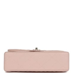 Chanel Small Classic Double Flap Bag Light Pink Caviar Gold Hardware -Online Bag Store C SM255 230912 1 06